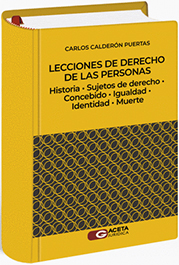 Lecciones de derecho de las personas